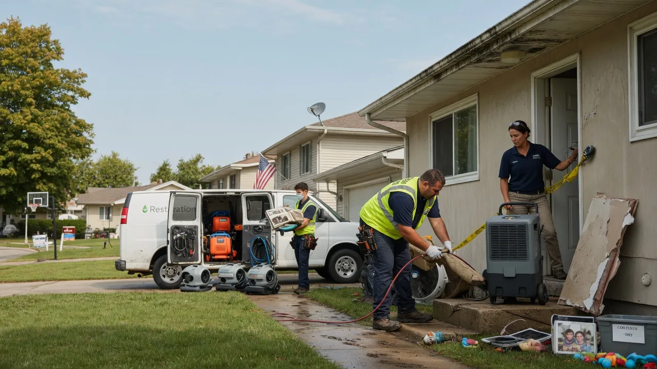 Water Damage Restoration in Hartsburg, IL near me